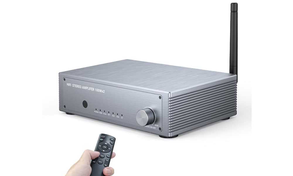 Inwa 200W Bluetooth Hi-Fi Stereo Audio Power Amplifier for Home Speakers